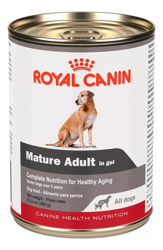 6 Latas Royal Canin Mature Adult 385 Gr. P/ Perro Adulto