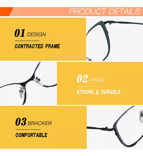 Mujer Lentes De Moda Transparentes Para Luz Azul Computadora