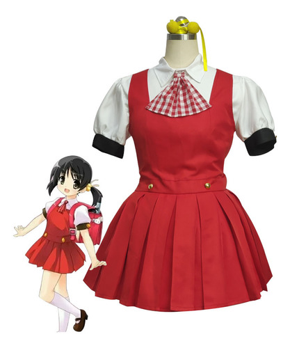 Fantasia De Fantasia Vocaloid Recruit, Vestido De Alça Verme