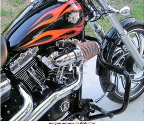 Protetor De Motor Fat Boy Moustache Harley Davidson 07 A 20