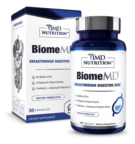1md Nutrición Biomemd Probióticos | 62 Mil Millones De Cfu,