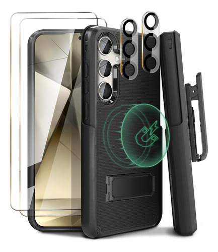 Funda Para Galaxy S24 Plus Negro 6.6 PuLG Material