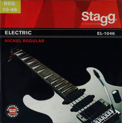 Encordado Guitarra Electrica Nickel Plated Steel 10-46 Stagg