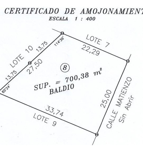 Vendo Lote En Villa Del Lago