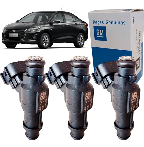 3x Bico Injetor Onix Turbo 3cc 2021 A 2024 55496695