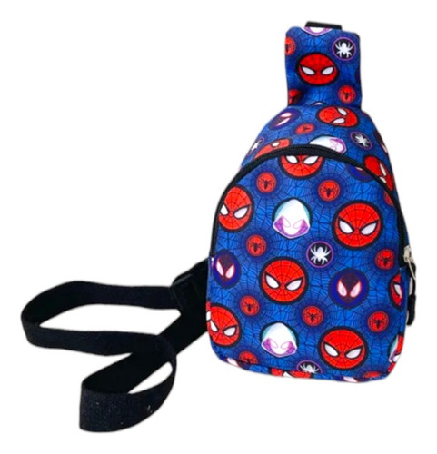 Mochila Bandolera Para Niños Spiderman, Hombre Araña 