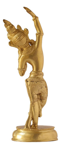 Guru Jee Estatua De Latón Bailando Tara Buda, Figura Colre