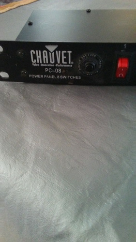 Swichet Regleta 8 Canales Chauvet