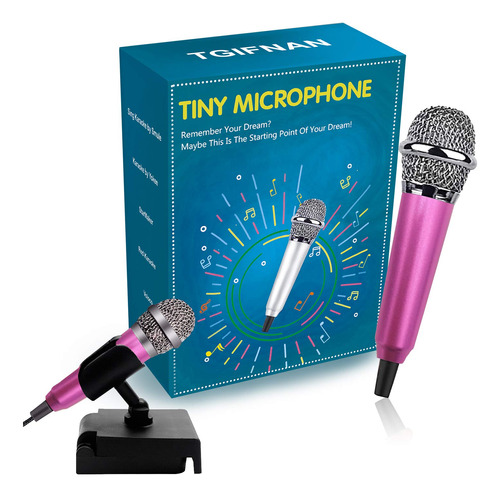 Mini Microfono Karaoke Para Cantar Grabar Escuchar Cancion