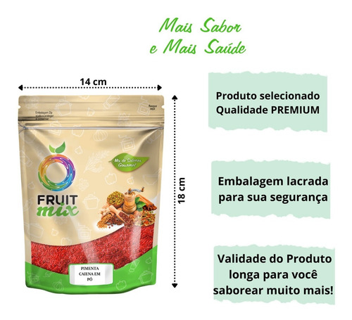 Pimenta Caiena Pura 250g Fruit Mix