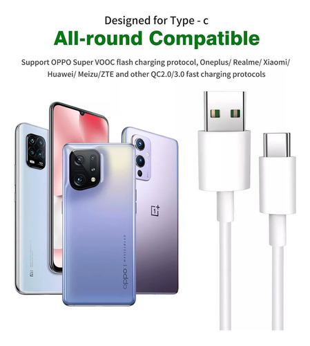 . Super Vooc Super Dart Usb Tipo C Original De Orilwoya