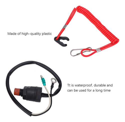 Motor Kill Stop Lanyard, Lancha A Motor Rc Impermeable