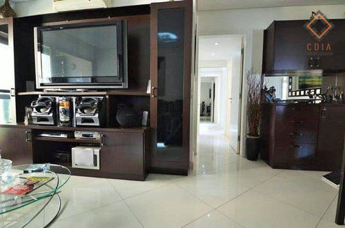 Imagem 2 de 30 de Apartamento Para Compra Com 1 Quarto, 1 Suite E 2 Vagas Localizado Em Moema Pássaros - Ap52286