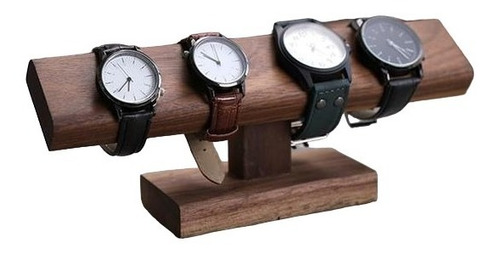 Estante Porta Reloj Universal Madera De Pino