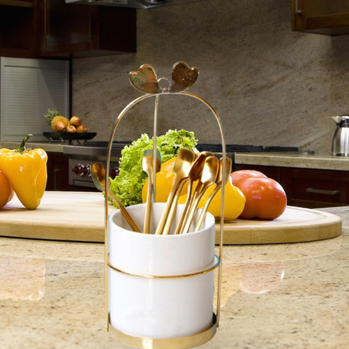 Soporte Para Utensilios, Cuchara De Café, Postre, Tenedor,