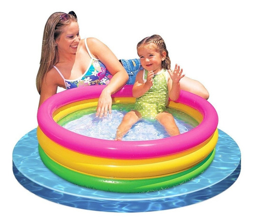 Piscina Inflable Para Bebes Niños Intex De 86 Cm X 25cm 