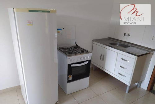 Kitnet Com 1 Dormitório Para Alugar, 17 M² Por R$ 1.200,00/mês - Vila Indiana - São Paulo/sp - Kn0740