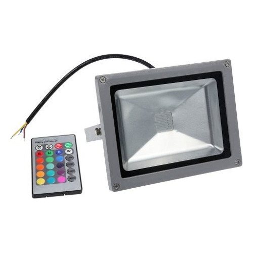 Pack 6 Foco Led 20w Rgb Control Remoto Proyector Color