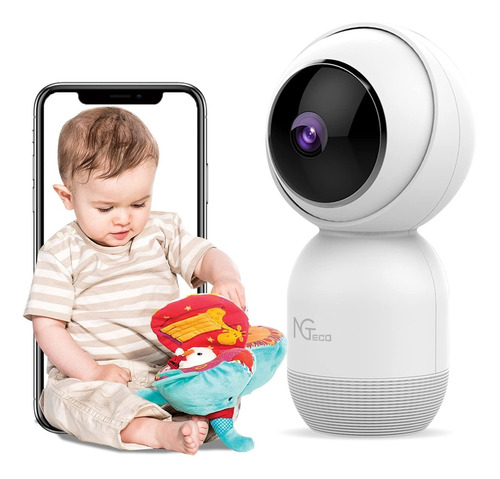 Ngteco Smart Hd Baby Monitor Con Cámara Y Audio Cámara De Vi