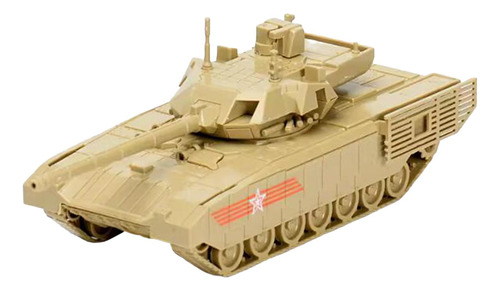 Modelo De Tanque 4d A Escala 1:72, Tanque De Amarillo