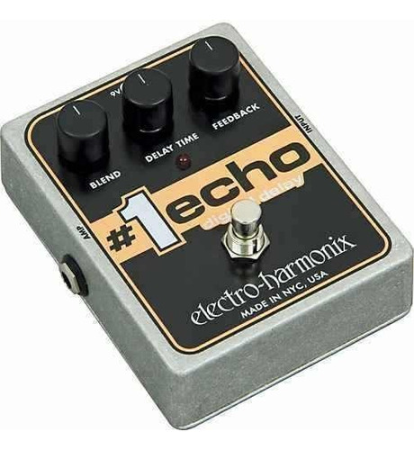 Pedal Electro Harmonix #1 Echo Digital Delay - Oddity Color Plateado