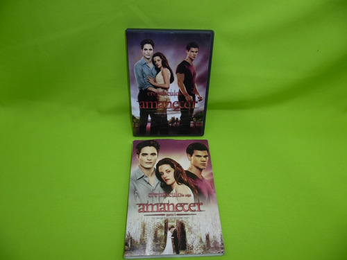 Película Dvd Crepusculo La Saga Amanecer Parte 1 (Usado)