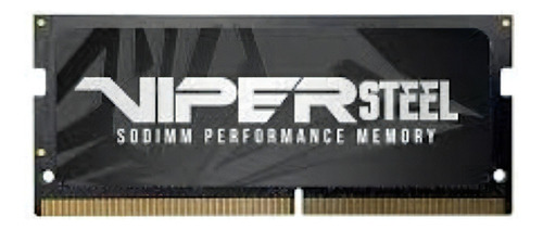 Memoria RAM Viper Steel gamer color negro/gris oscuro 16GB 1 Patriot PVS416G266C8S