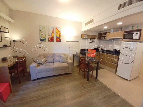 Imagem 8 de 15 de Flat Para Locação No Le Premier 28m² 1 Dormitório E 1 Vaga De Garagem. - Sf35989