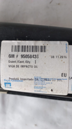 Viga Parachoque Traseiro Chevrolet Sonic 2012-2015