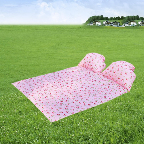 Coberto De Dobrável Com Apoio Inflável De Cereja 145x210cm
