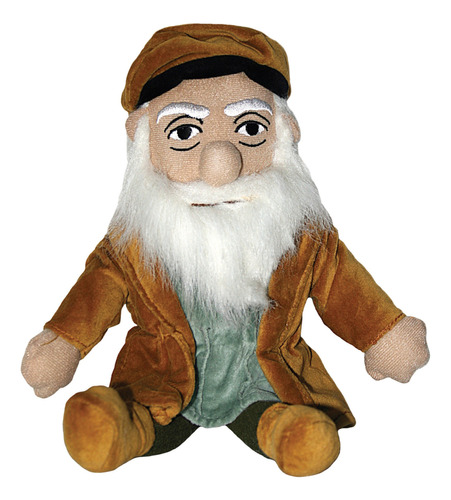 Leonardo Da Vinci Poco Pensador Muñeca Por La Unemployed P.