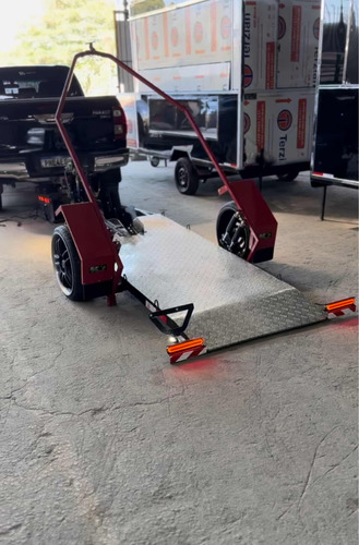 Carreta Basculante Para Moto