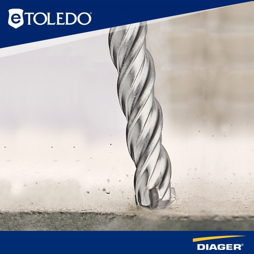 Broca Optima 3 Diager De 1/4 X 4 PLG