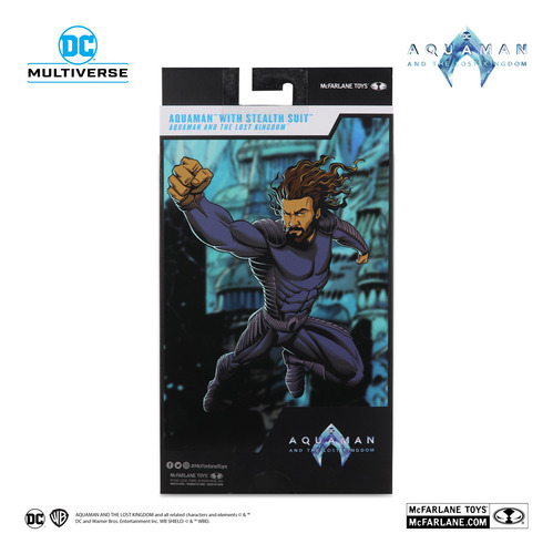 Aquaman & The Lost Kingdom With Stealth Suit Mcfarlane Toys (Usado)
