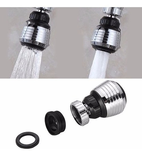Aireador / Aereador 360° Para Grifos Estandar 1/2 Doble Modo