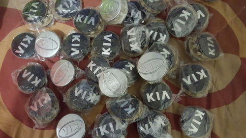 Imagen 6 de 10 de Tapa Logo Aro Kia Nuevas! En Remate!