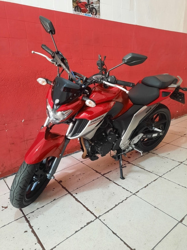 Imagem 2 de 15 de Yamaha Fz25 Fazer 250 Vermelha 2021 Apenas 11785 Kms