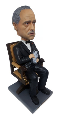 Figura De Acción Cabezón Bobblehead El Padrino Vito Corleone