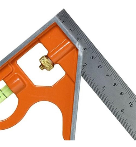 Esquadro Combinado Bahco Cs300 Com Nivel E Riscador 300mm
