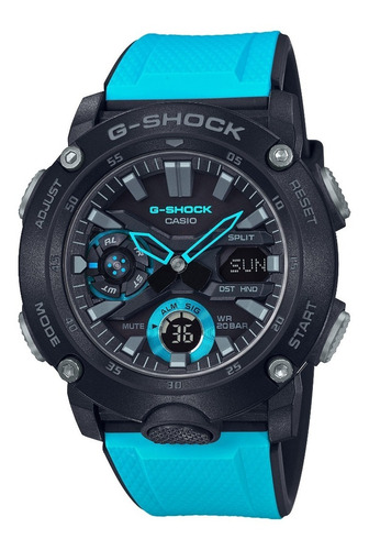 Reloj Casio G Shock Ga-2000-1a2 Fibra Carbono P Belgrano