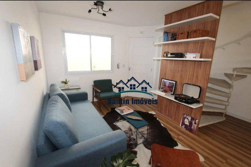 Imagem 3 de 20 de Sobrado Com 02 Quartos ( Sendo02 Suítes Uma Master) Todo Mobiliado E Decorado ,02 Vagas De Garagem À Venda, 103 M² - Saúde - São Paulo/sp - So0439