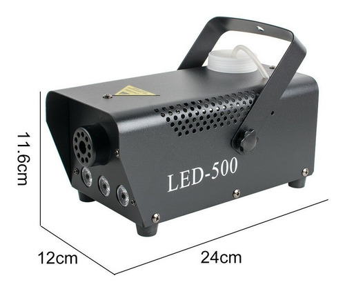 Máquina De Humo Con Luces Led 500w Dj Fiestas Eventos
