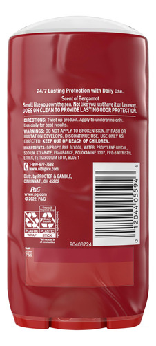 Desodorante Old Spice Captain De 90 Ml Para Hombre, 2 Pzs.