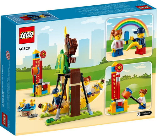 Blocos De Montar Lego 40529 Gwp Parque Diversões Fairground