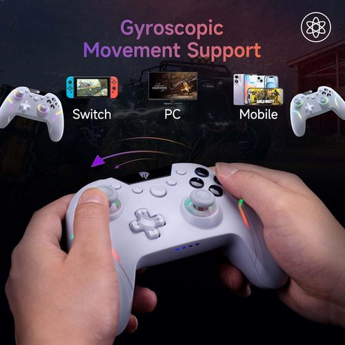 Mando Inalambrico Easysmx X20 Wifi Bt Usb-c Gyro Motion
