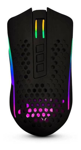 Mouse gamer de juego inalámbrico recargable Redragon  Storm Pro M808-KS black