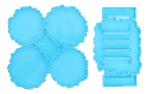 1 Juego De Moldes Para Posavasos Diy, Moldes De Silicona Úni