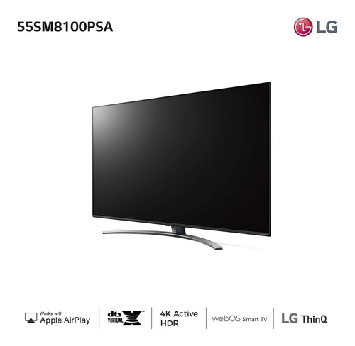 Smart Tv 55 Nano Cell LG 55sm8100 - Garantía Oficial