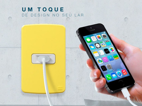 Tomada De Comunicação Hdmi - Compose Cor Branco