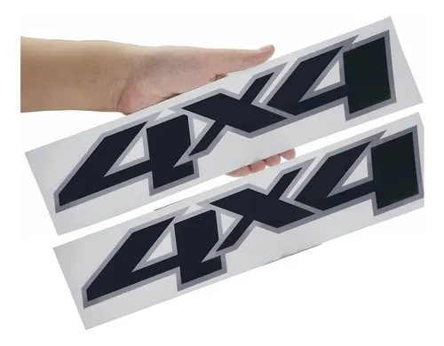 2pc 4x4 Calcomanías Pegatizas Reemplazo De Emblemas Para La